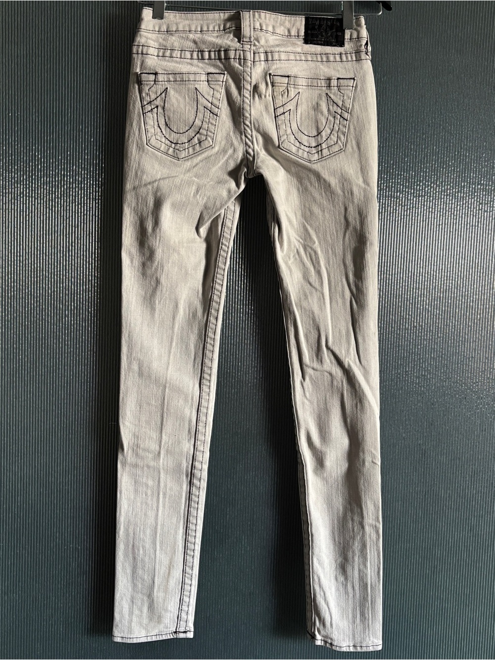 True Religion Stella Size 28 Slim Fit Jeans Made in USA Vintage Y2K